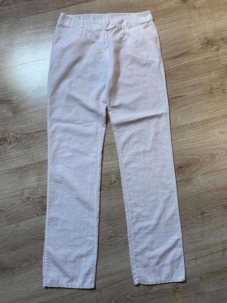 Ľanové nohavice, l