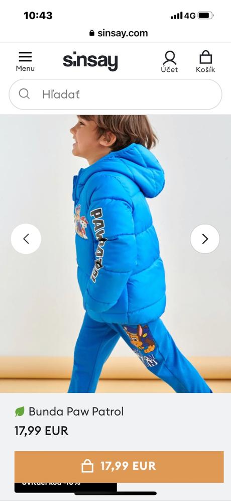 Zimná budna, sinsay,110