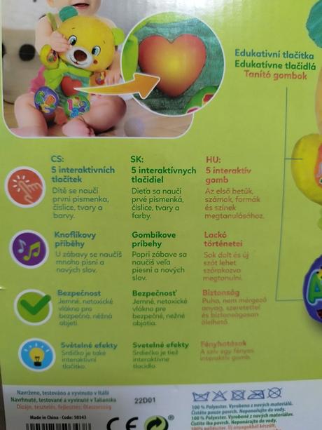 Interaktívny macko,