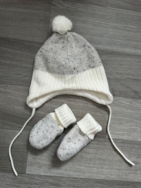 Čiapka s palčiakmi, h&m,86