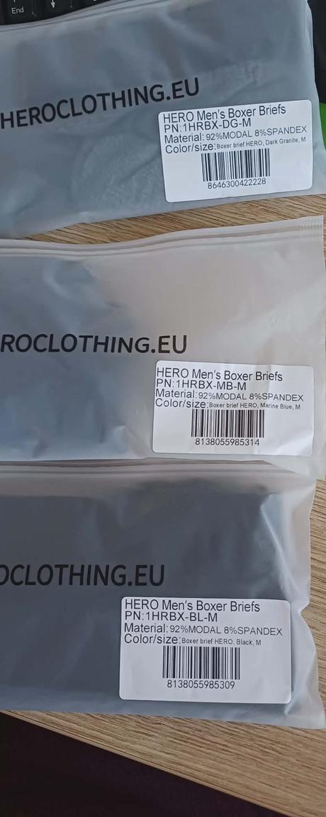 Boxerky hero m - 3 kusy, m