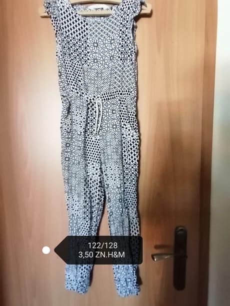 Letný overal, h&m,128
