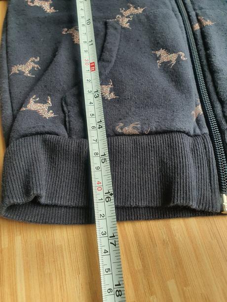 Mikinka s jednorozcami 2x, h&m,122
