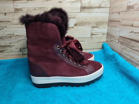 Högl 38 - dámske zateplené zimné topánky, 38