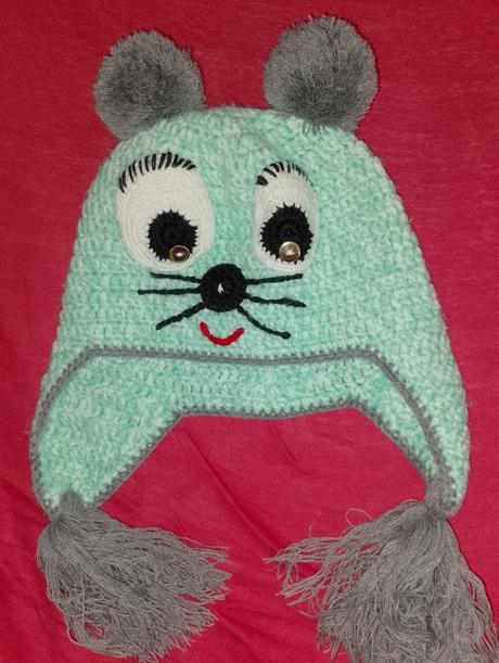 Teplá čiapka myska, 92