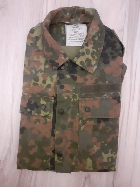 Maskáčová košeľa nemecko m, m