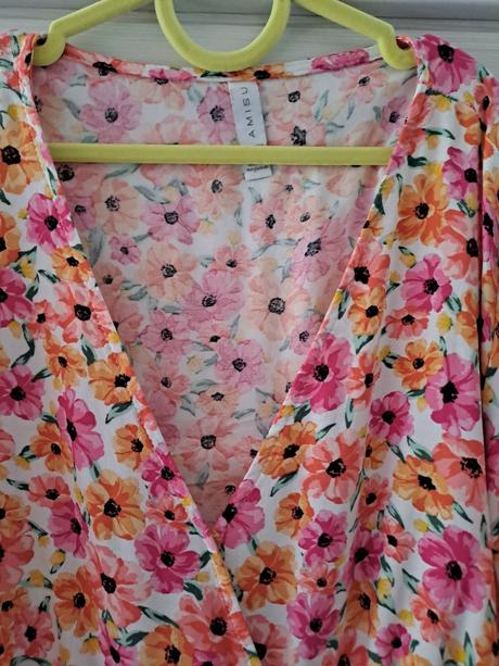 Kvetinová blúzka amisu, amisu,xl