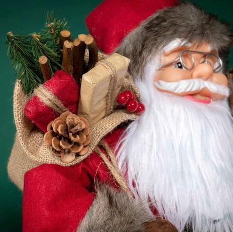 Mikuláš, santa vianočná dekorácia,