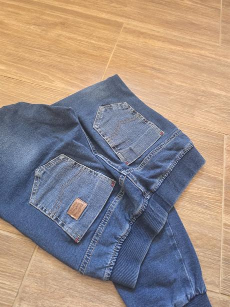 Elastické nohavice č.140-146, 140