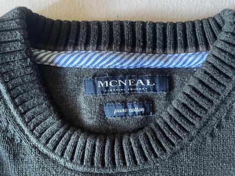 Pánsky čierny sveter mcneal, xl
