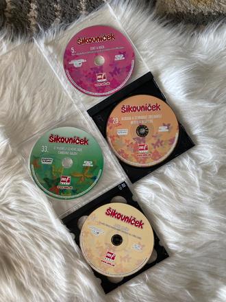 Šikovníček rozprávkové cd 4ks, 