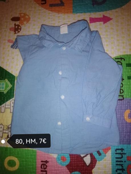 Košeľa, h&m,80