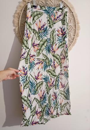 Letná maxi sukňa h&m, h&m,s