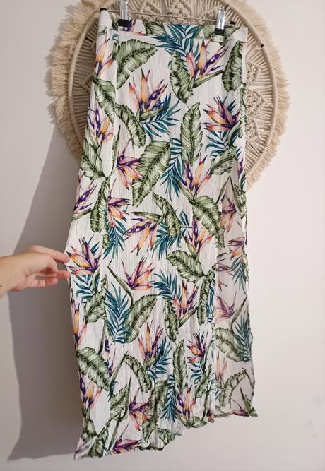 Letná maxi sukňa h&m, h&m,s