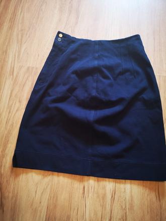 Tmavomodrá sukna, s