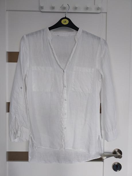 Bavlnené košeľa s podielom ľanu, reserved,s