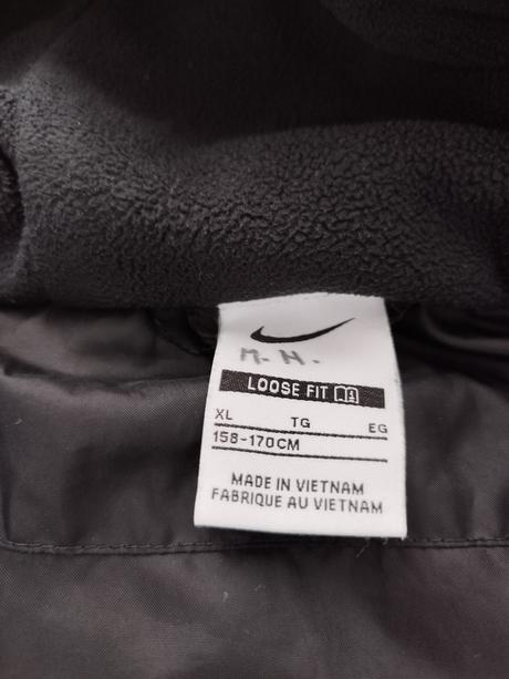Predĺžená bunda, nike,164