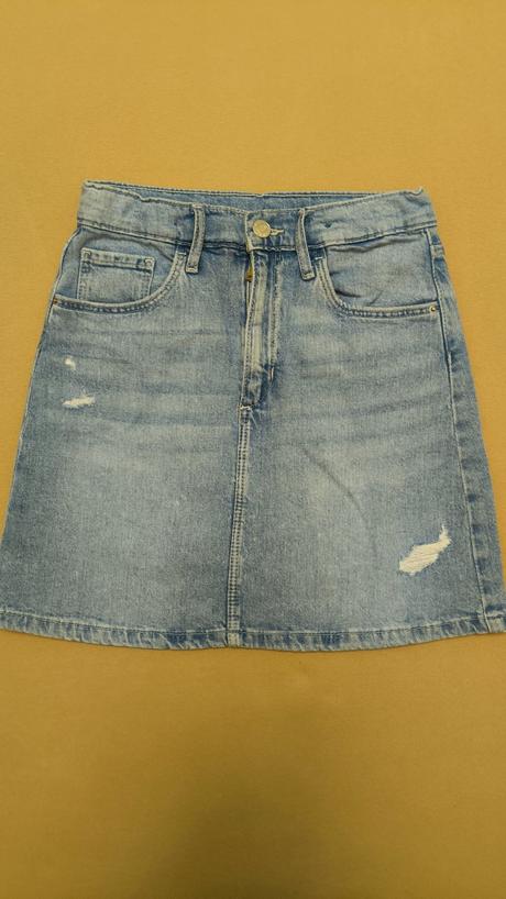 Riflova sukňa, h&m,152