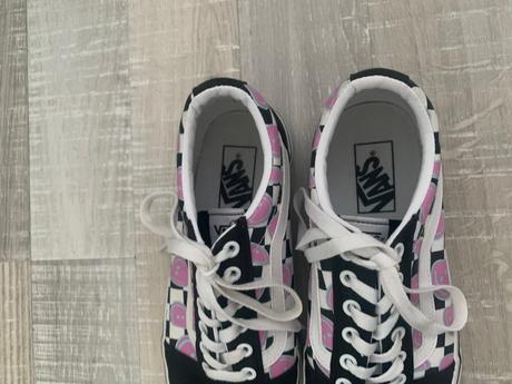 Vans tenisky čierno biele káro, vans,40