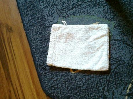 Uteráčik+žinka na umývanie.,