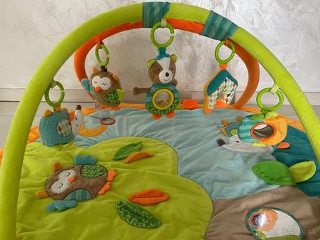 Baby fehn podložka s hrazdičkou forest 105x80, 