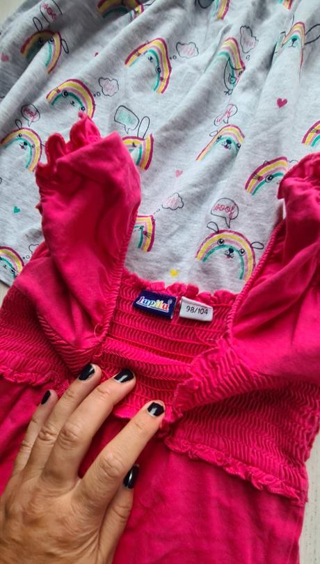 4x šaty pre dievčatko, 104