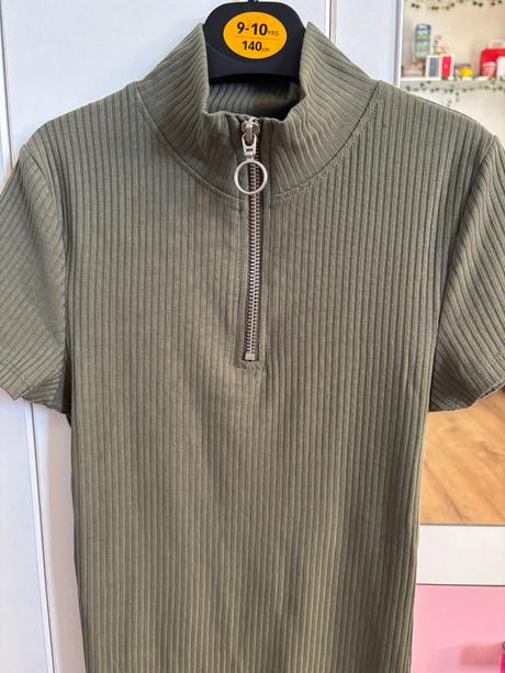 Zelené šaty, primark,140