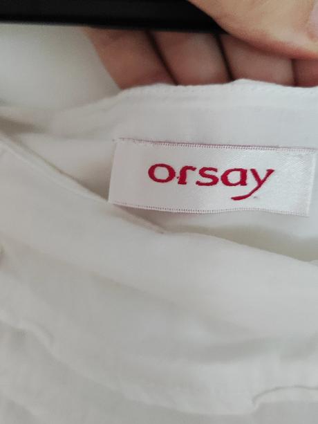 Midi biela sukňa orsay, orsay,m