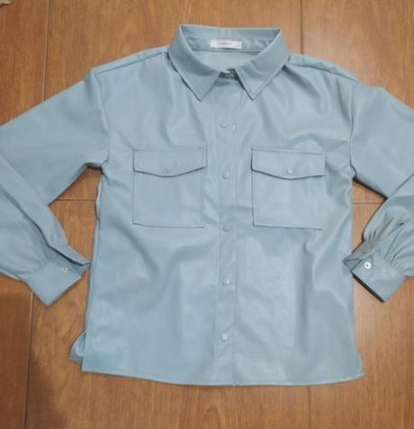 Koženkova bunda/košeľa, reserved,152