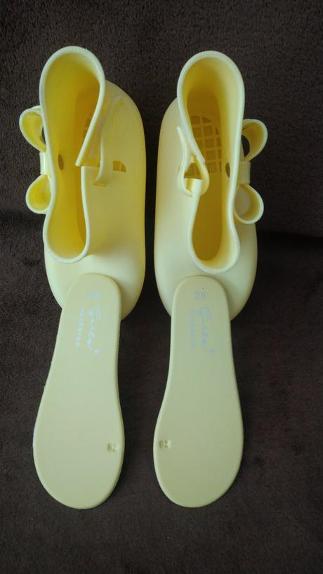 Dievčenské žlté gumáky, reserved,28