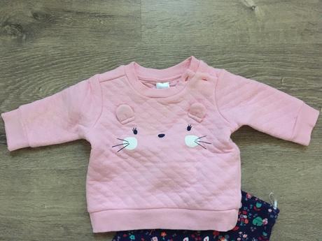 Baby club 2-set suprava teplakova tepla 56, c&a,56