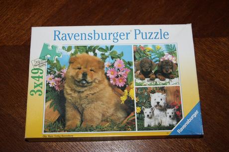 Puzzle psiky 3x49, 