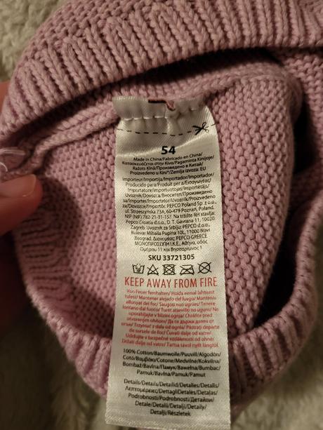 Jarná čiapka, pepco,86