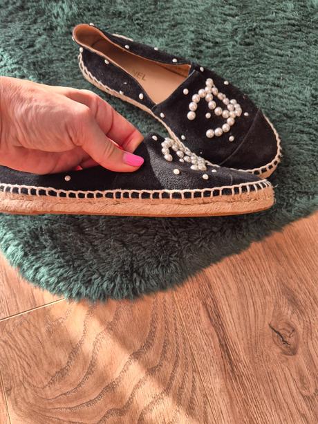 Chanel espadrilles s perlami, 39