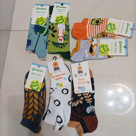 Veselé vysoké dedoles ponožky 43-46 rôzne motívy, 44