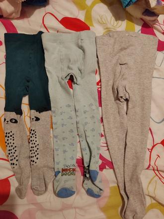 Pančuchy 3 kusy za 1 eur, 74