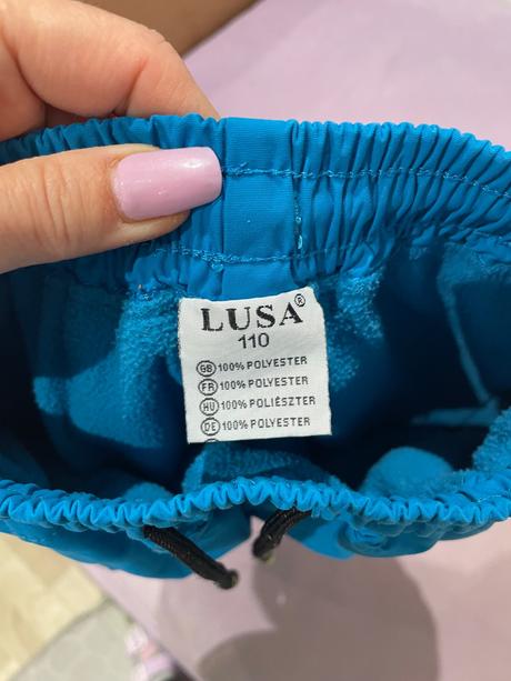 Oteplene nohavice - top stav, lusa,110