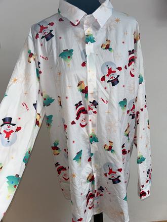 Košeľa vianočný motív, xl