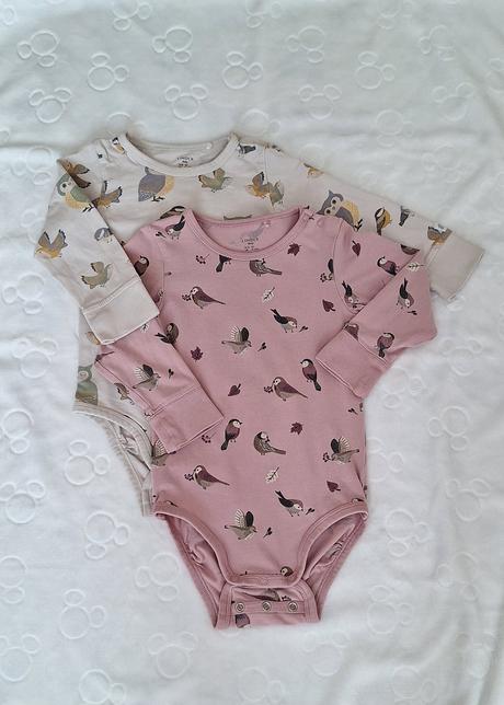 Lindex 2 ks body vtáčiky 80, lindex,80
