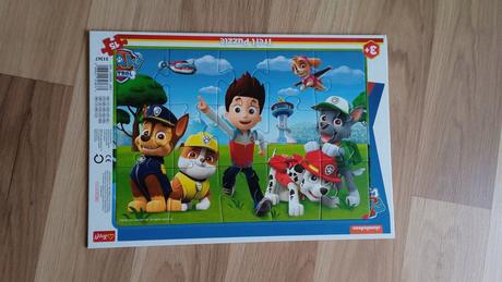 Puzzle "labková patrola",