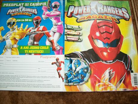 Časopis pover rangers,