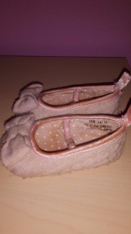 Balerínky capačky, h&m,<17