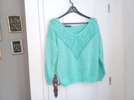 Pleteny sveter, xl