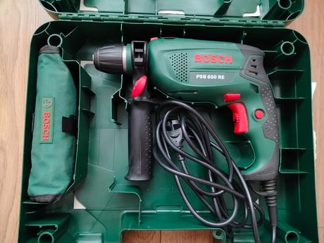 Priklepová vŕtačka bosch, 