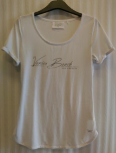 Dámsky biely top s nápisom, venice beach, s, s