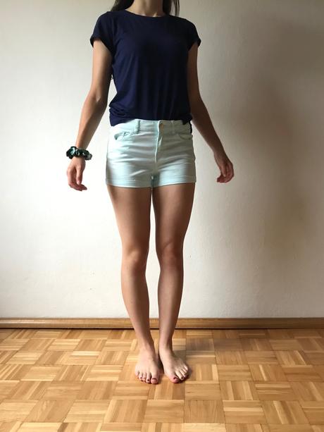 Šortky, h&m,xs