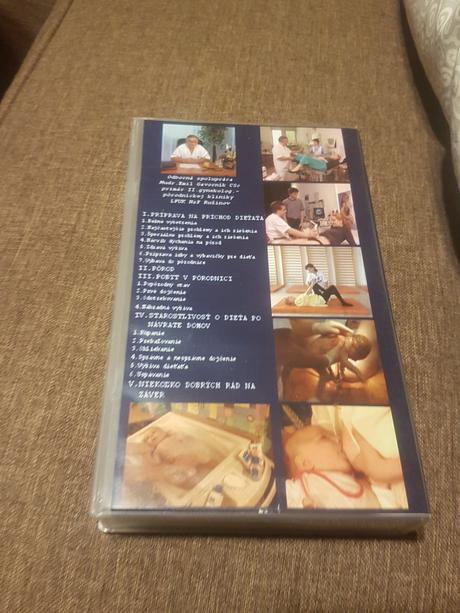 Video kazeta čakáme dieťatko, 