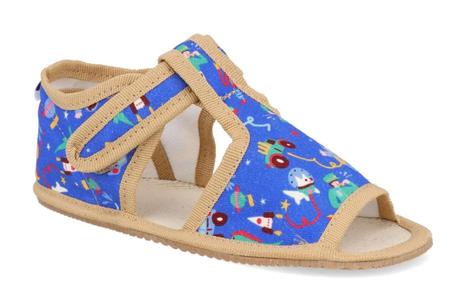 Milash - prezuvky ross robot modré, 20 - 30