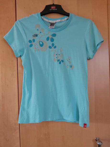 Dámske tričko bledomodré č.s, s