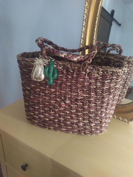 H&m veľká prírodná kabelka, h&m